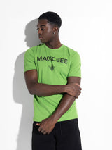 MagicBee Foil Logo - Neon Green