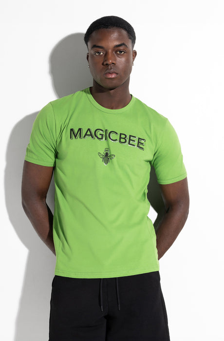 MagicBee Foil Logo - Neon Green