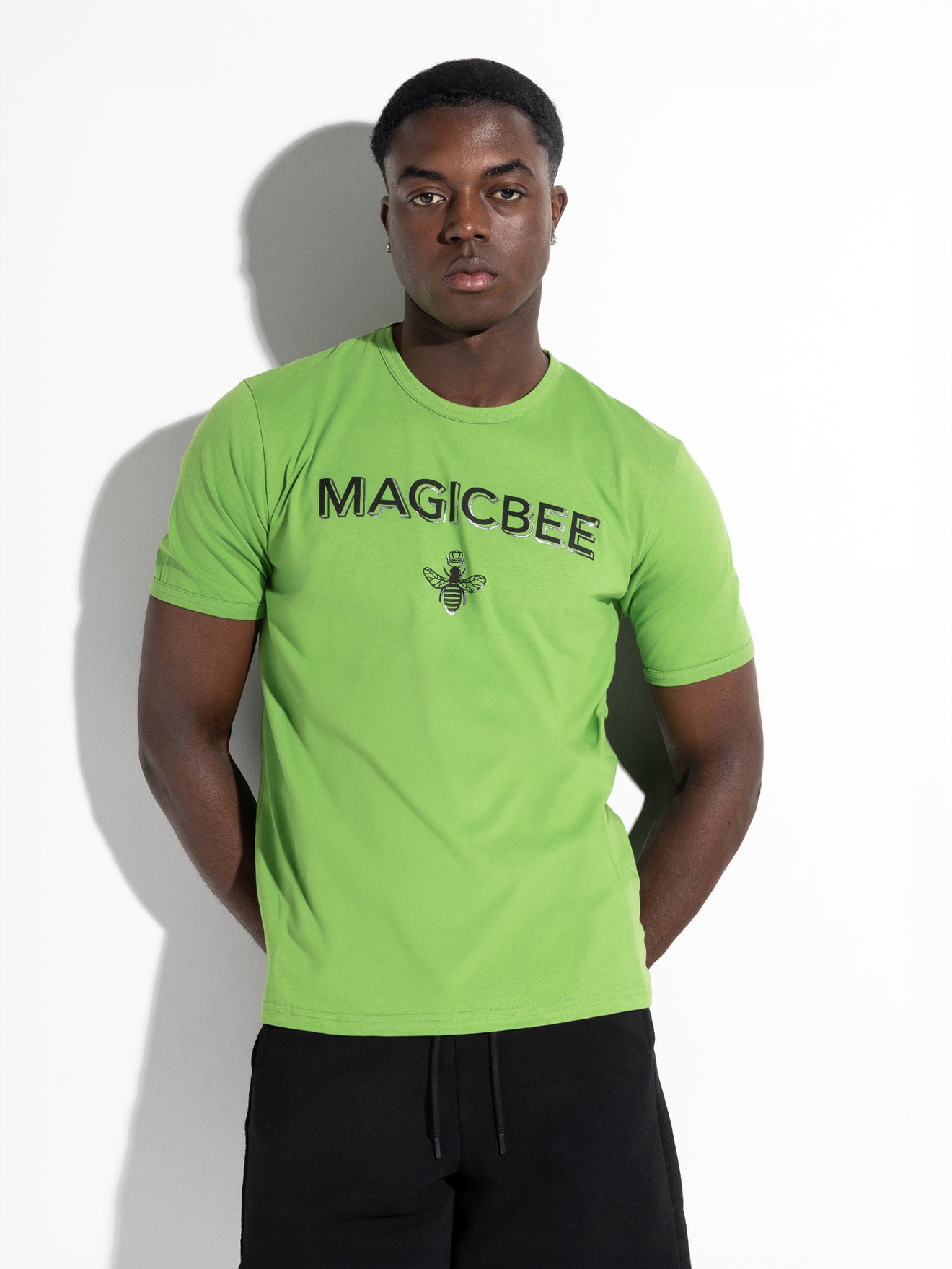 MagicBee Foil Logo - Neon Green