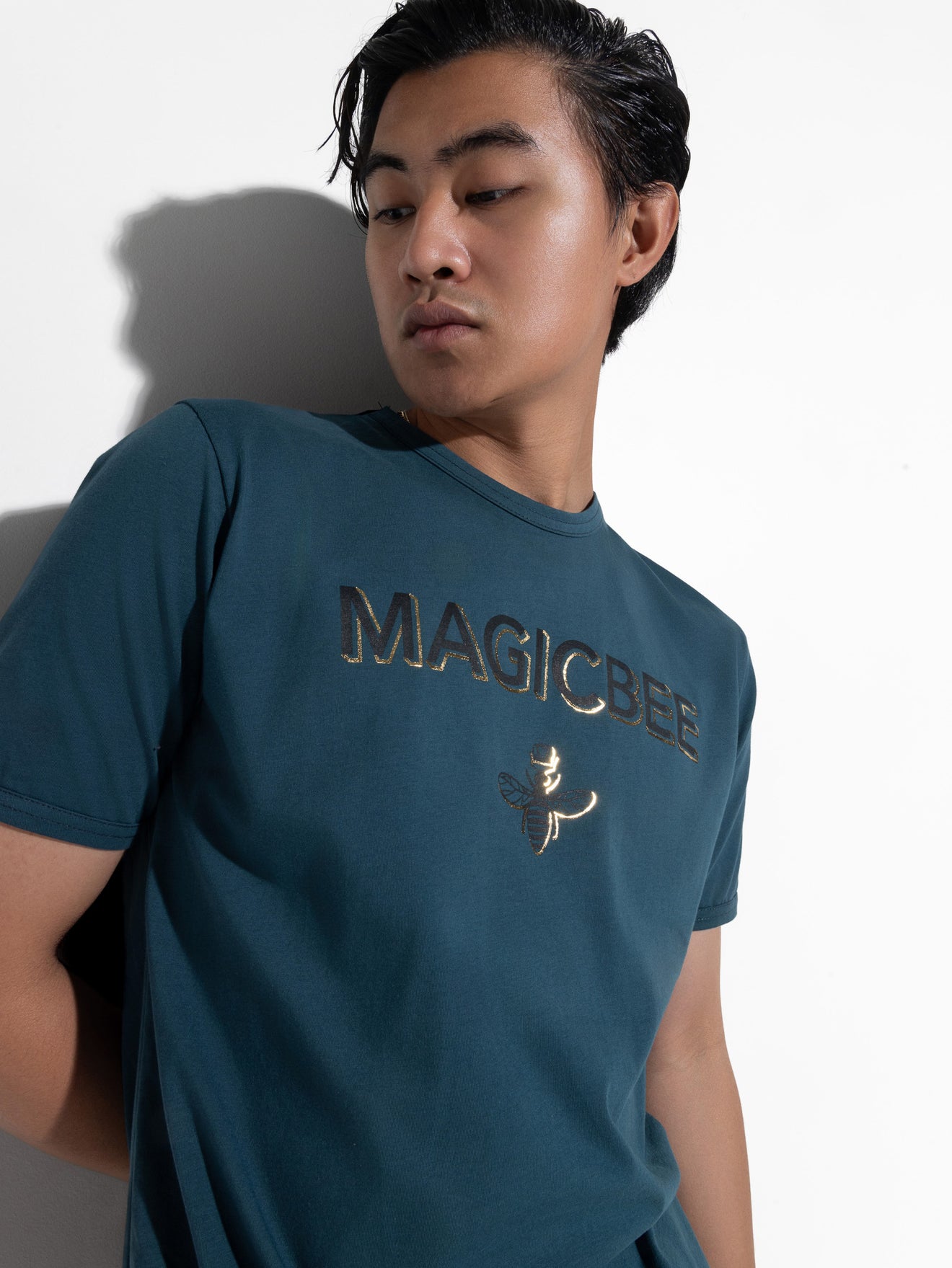 MagicBee Foil Logo - Petrol