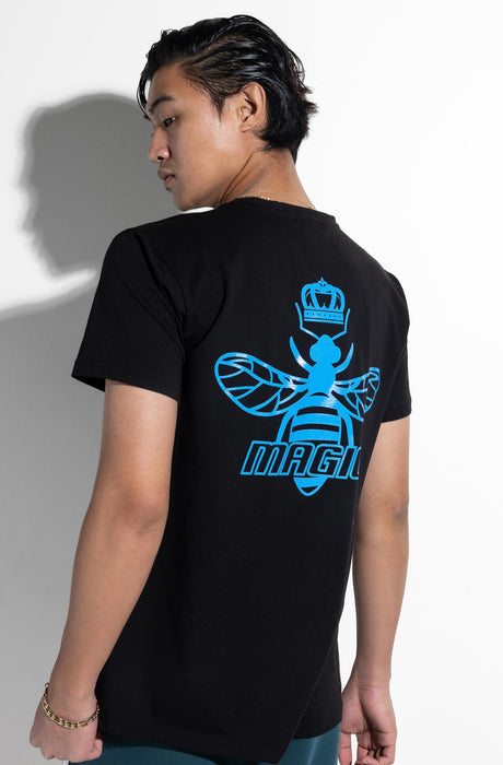 MagicBee Back Logo Tee - Black