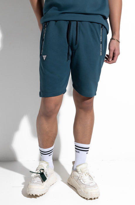 MagicBee Zip Pocket Shorts - Petrol