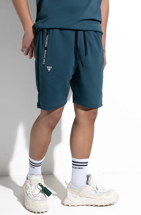 MagicBee Zip Pocket Shorts - Petrol