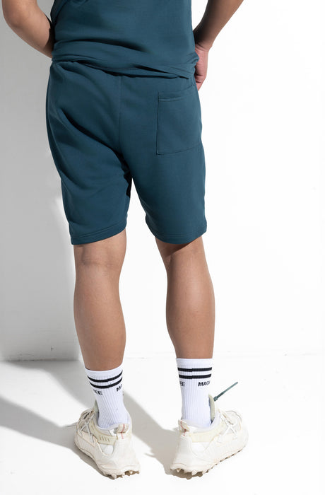 MagicBee Zip Pocket Shorts - Petrol