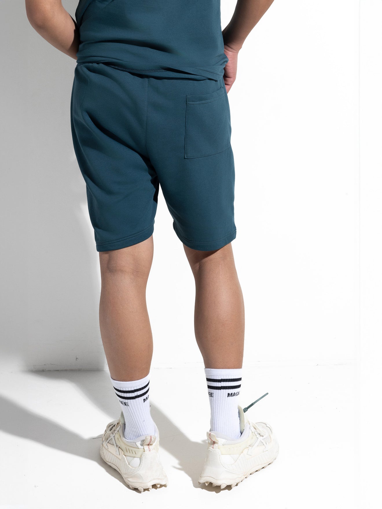 MagicBee Zip Pocket Shorts - Petrol