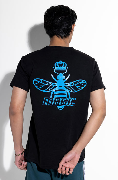 MagicBee Back Logo Tee - Black