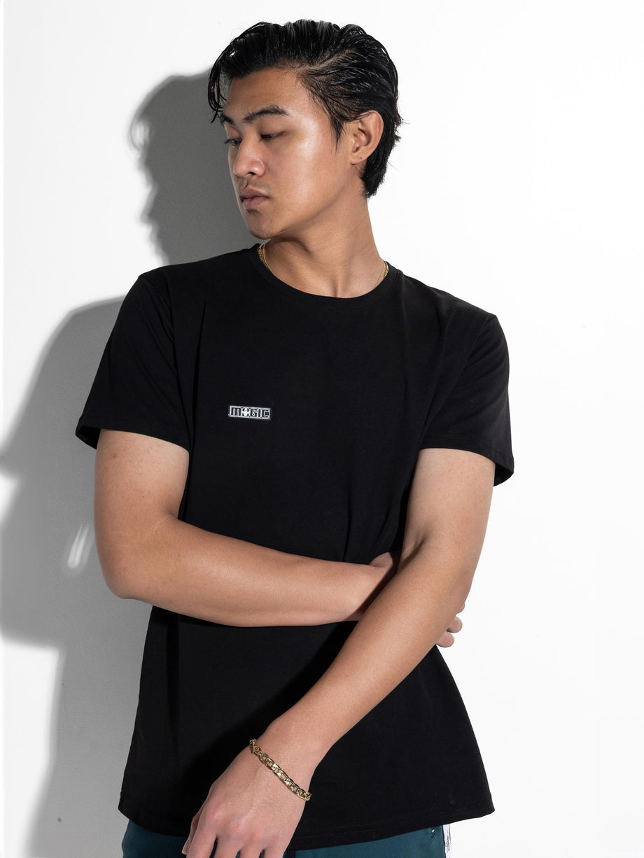 MagicBee Back Logo Tee - Black