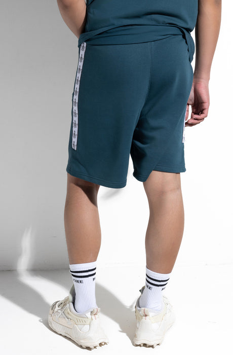 MagicBee Tape Logo Shorts - Petrol