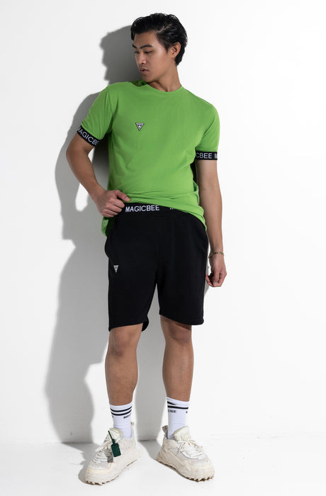 MagicBee Elastic Tee - Neon Green