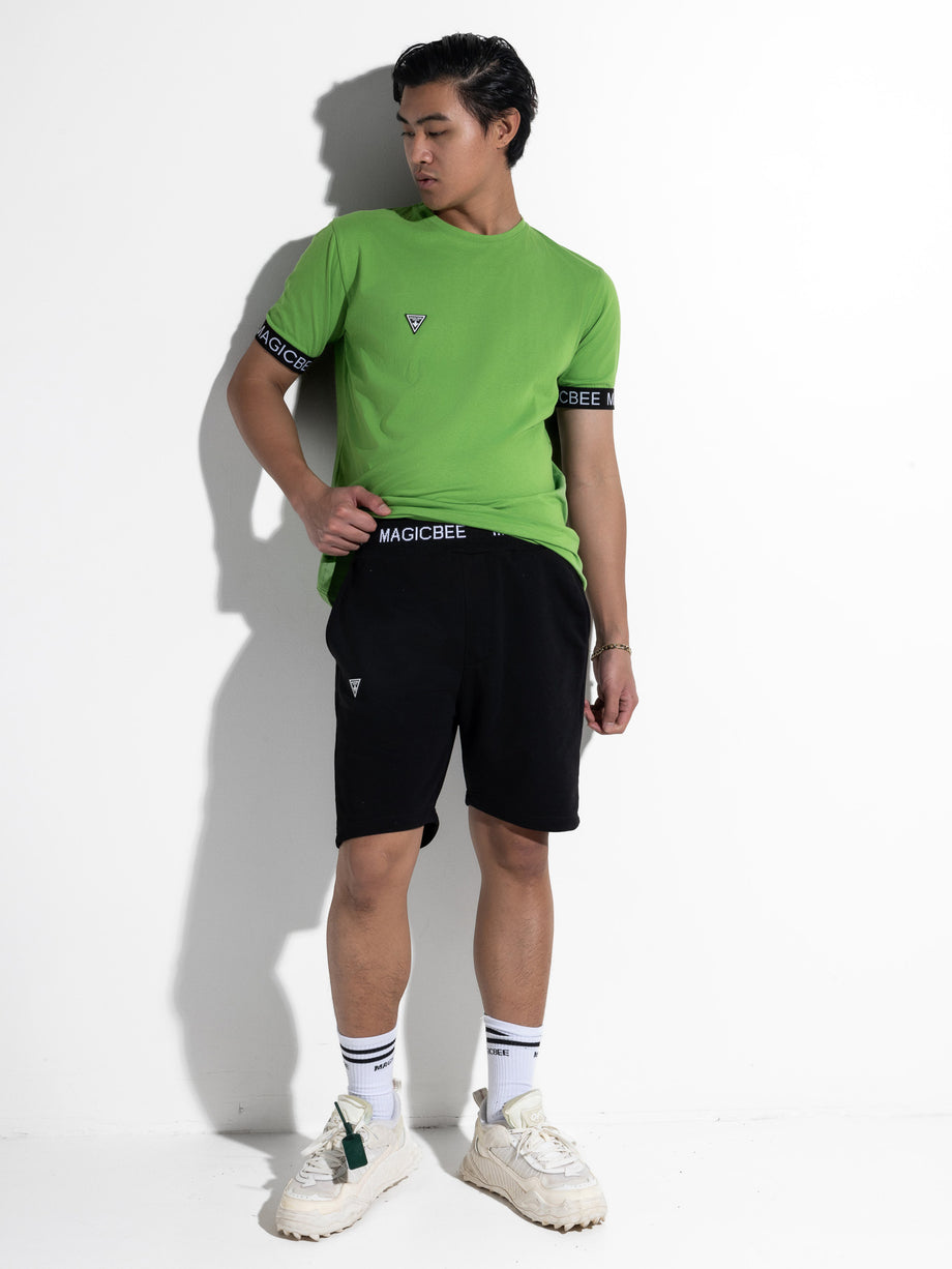 MagicBee Elastic Tee - Neon Green