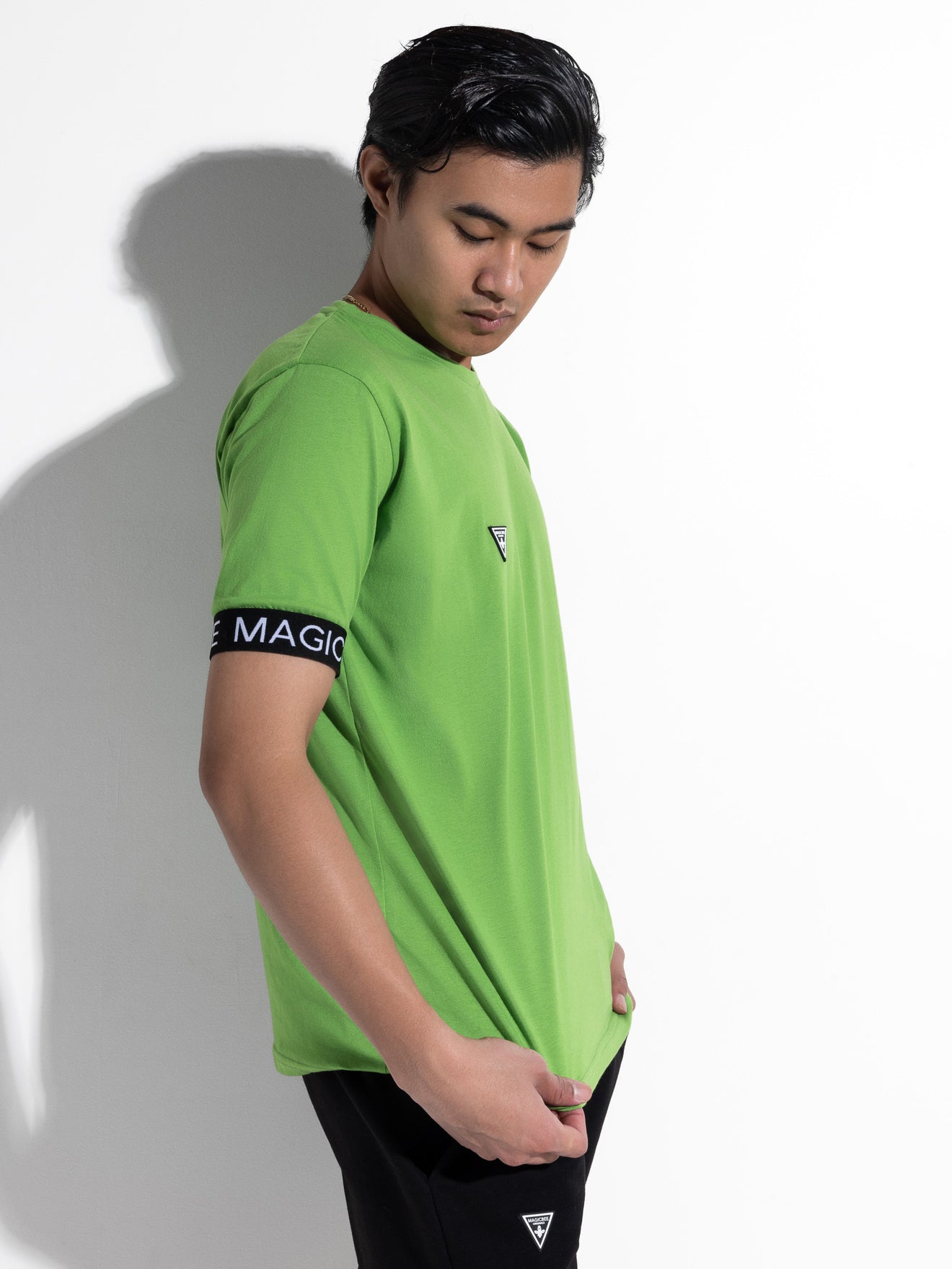 MagicBee Elastic Tee - Neon Green