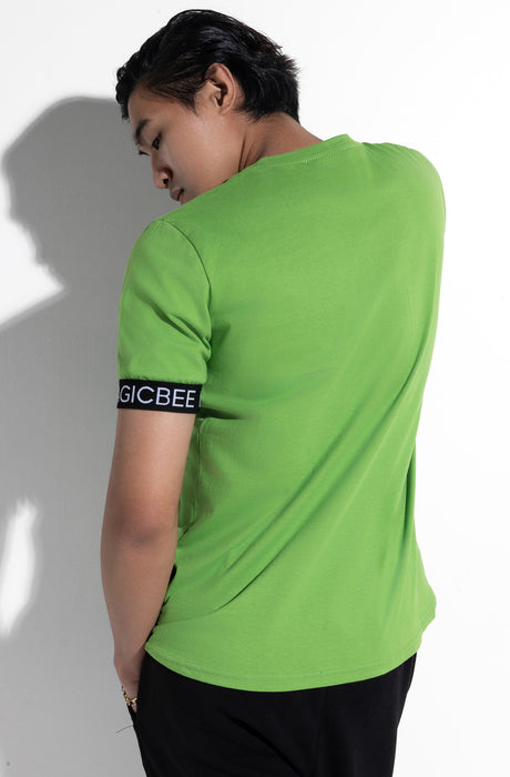 MagicBee Elastic Tee - Neon Green