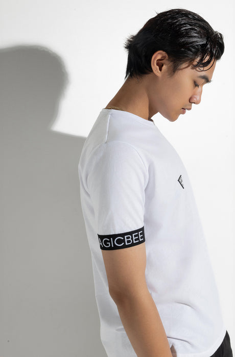 MagicBee Elastic Tee - White