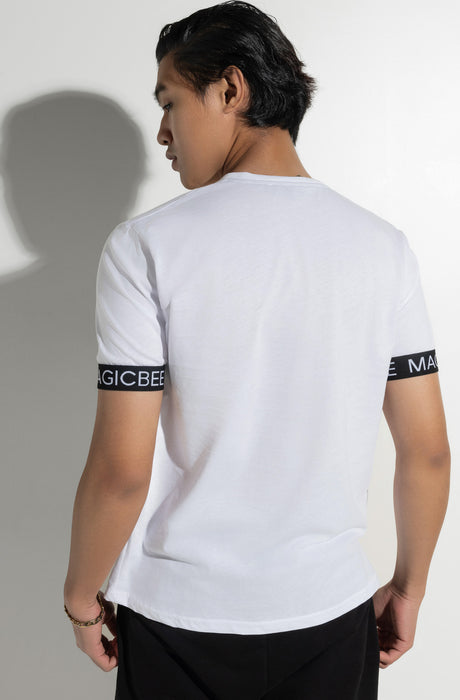 MagicBee Elastic Tee - White