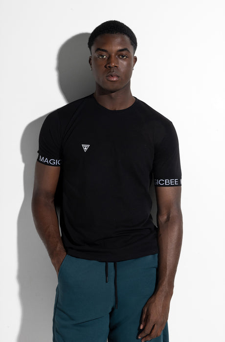 MagicBee Elastic Tee - Black