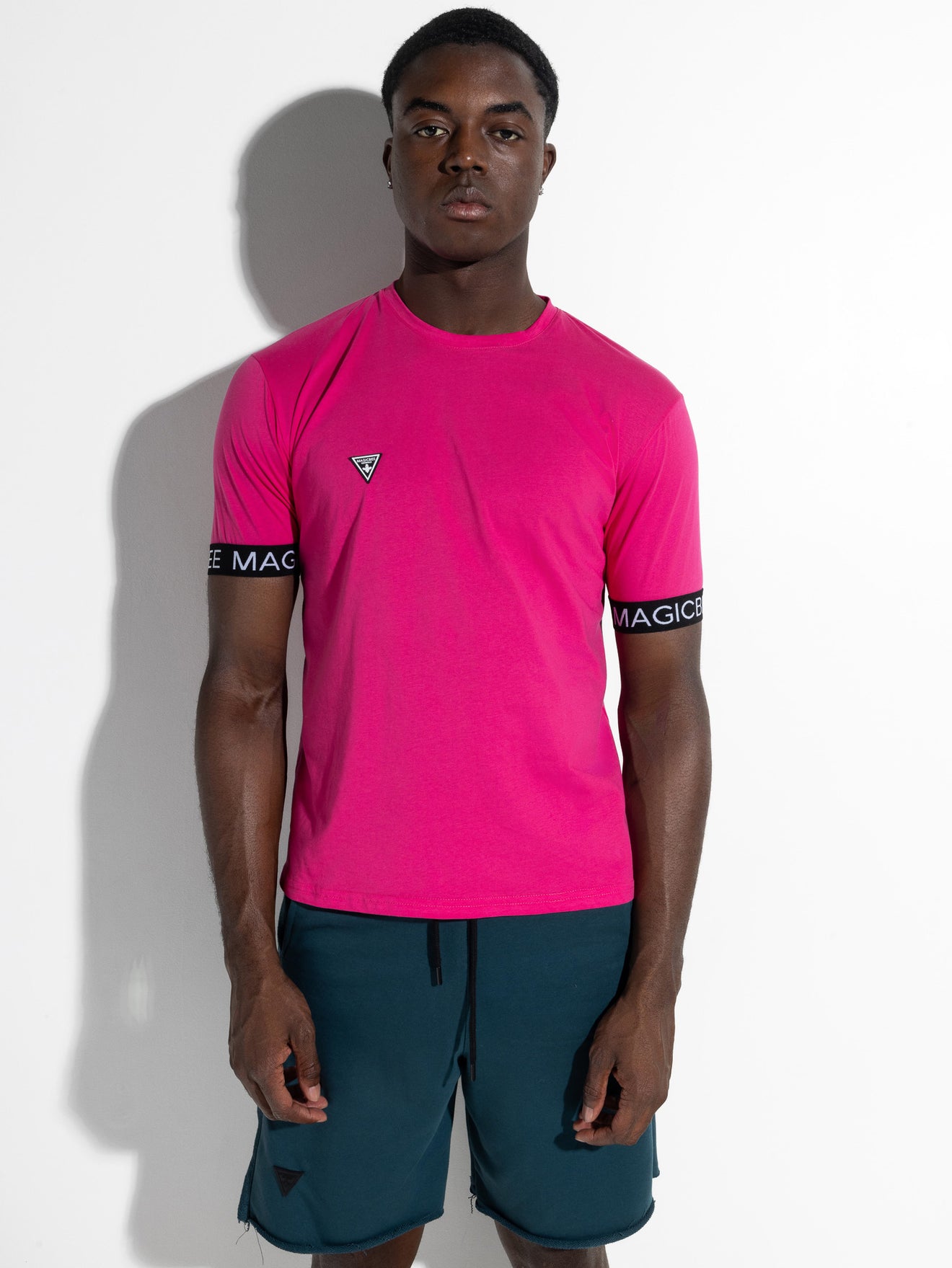 MagicBee Elastic Tee - Fuchsia