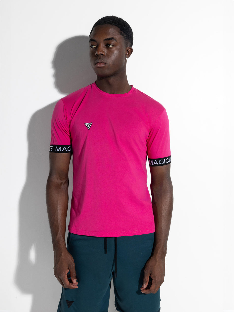 MagicBee Elastic Tee - Fuchsia