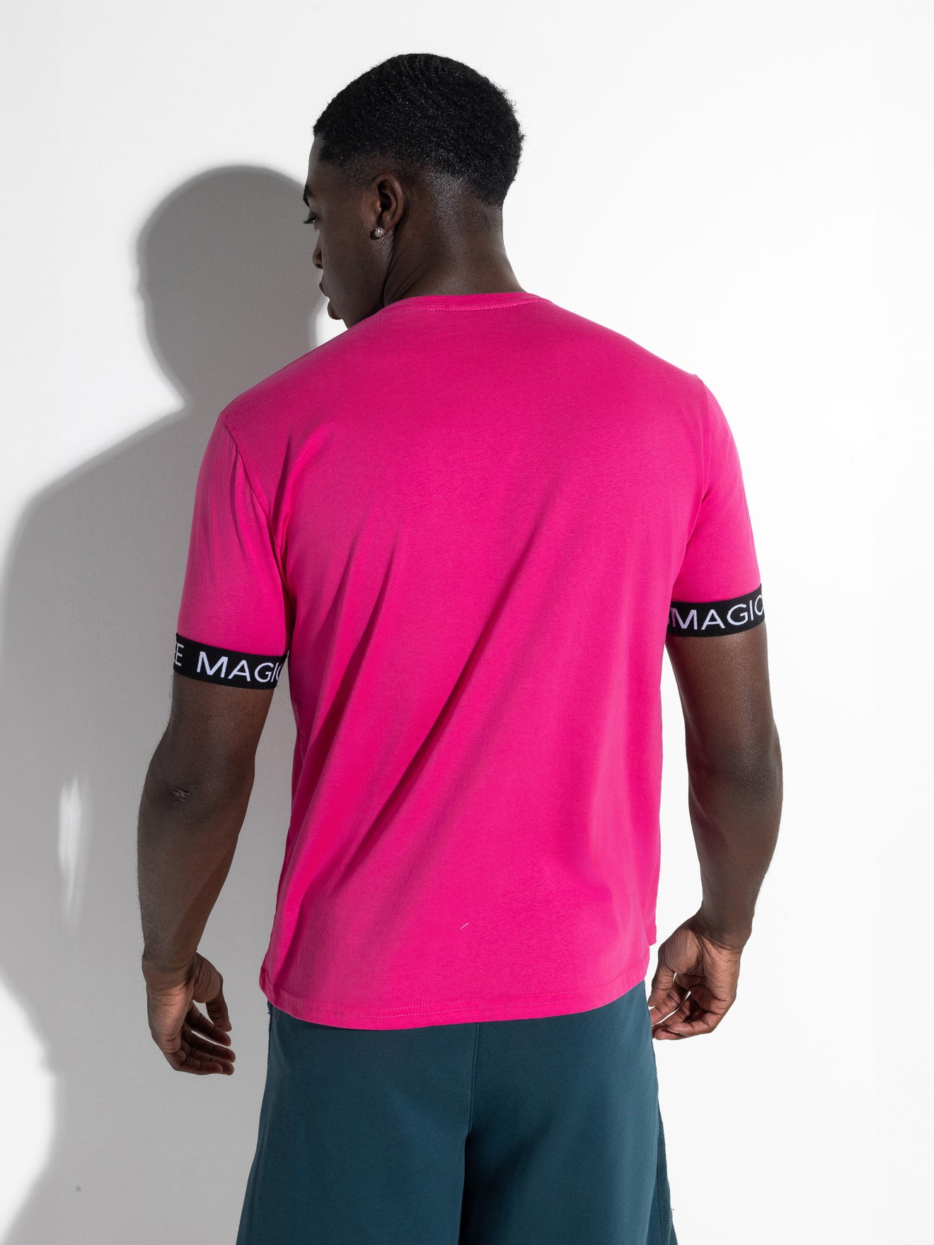 MagicBee Elastic Tee - Fuchsia