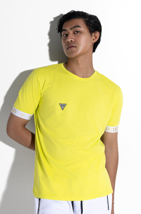 MagicBee Gold Elastic Tee - Neon Yellow