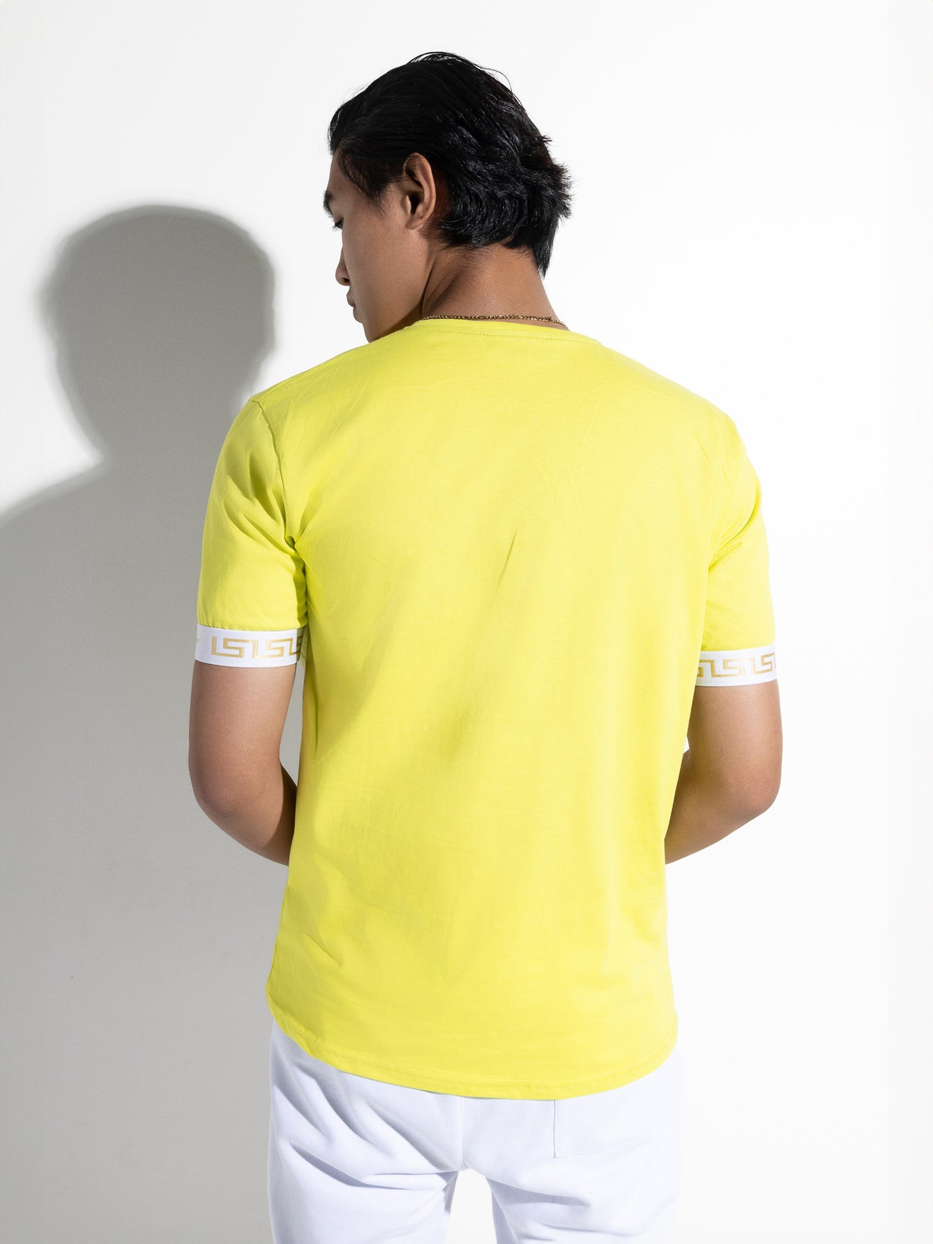 MagicBee Gold Elastic Tee - Neon Yellow