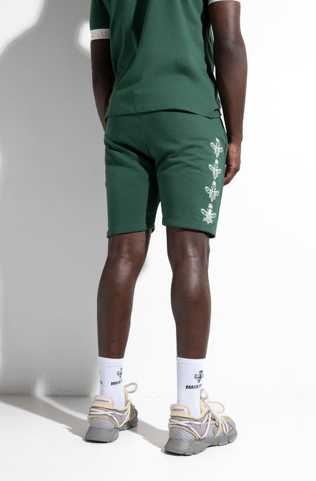 MagicBee Side Logo Shorts - Green