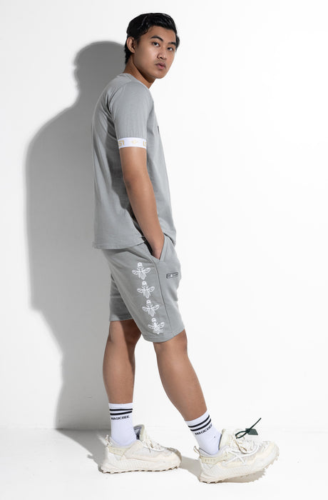 Camiseta elástica MagicBee Gold - Gris Hielo