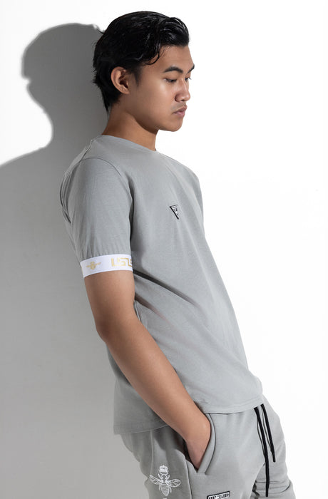 Camiseta elástica MagicBee Gold - Gris Hielo