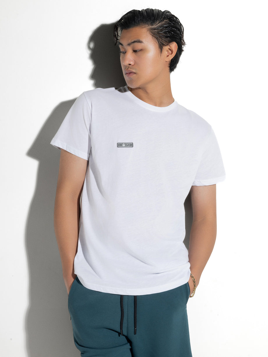 MagicBee Back Logo Tee - White