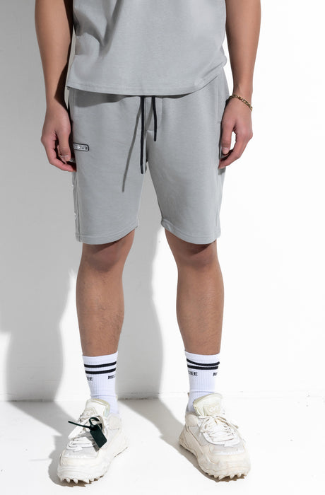 MagicBee Side Logo Shorts - Ice Grey