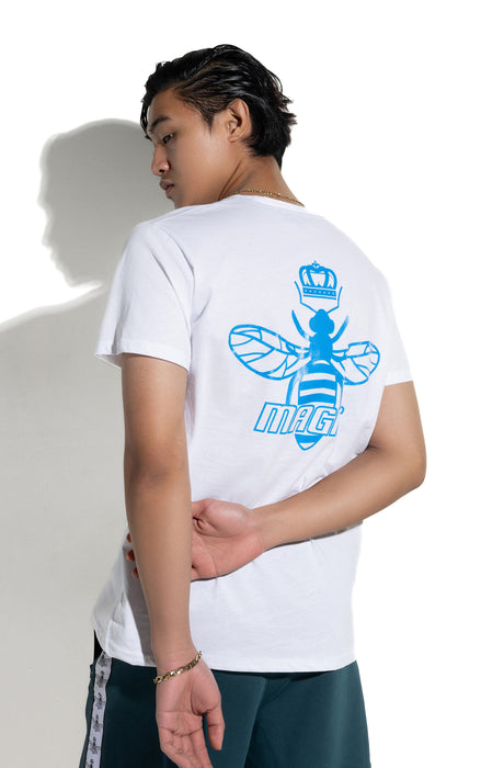 MagicBee Back Logo Tee - White