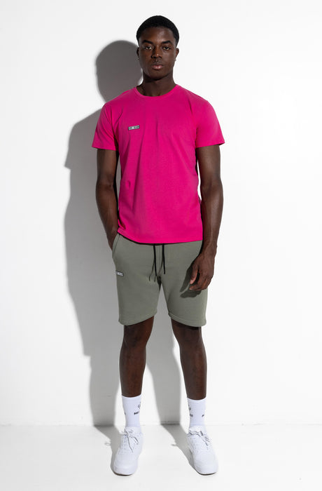 MagicBee Back Logo Tee - Fuchsia