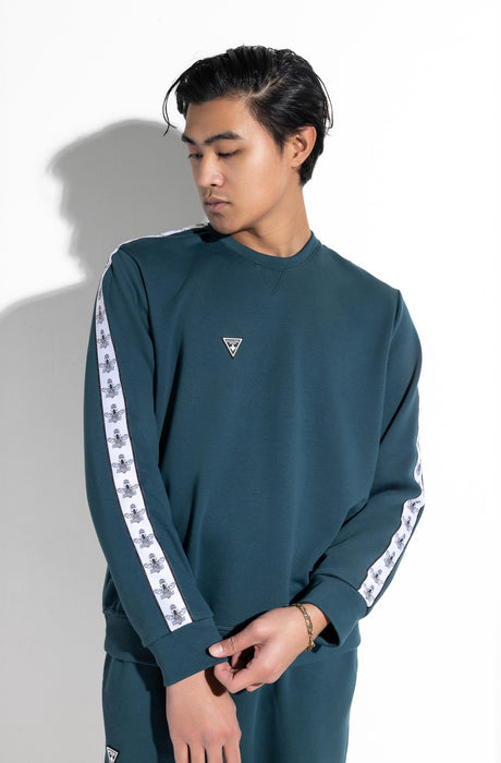 MagicBee Tape Sweatshirt - Petrol