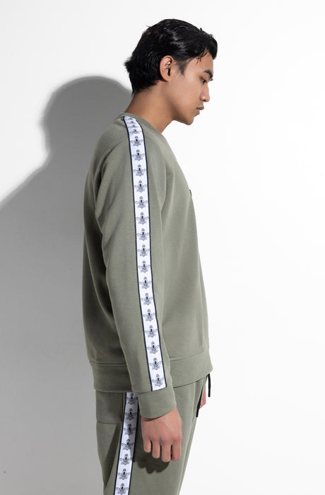 MagicBee Tape Sweatshirt - Vetiver