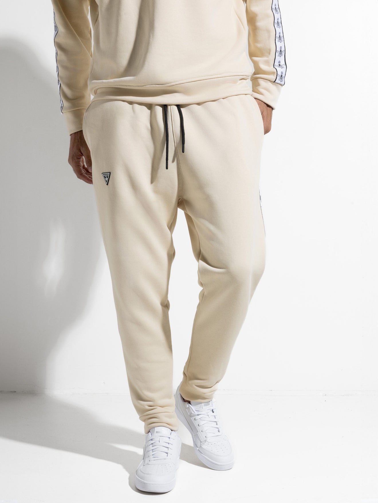 MagicBee Tape Pants - Beige