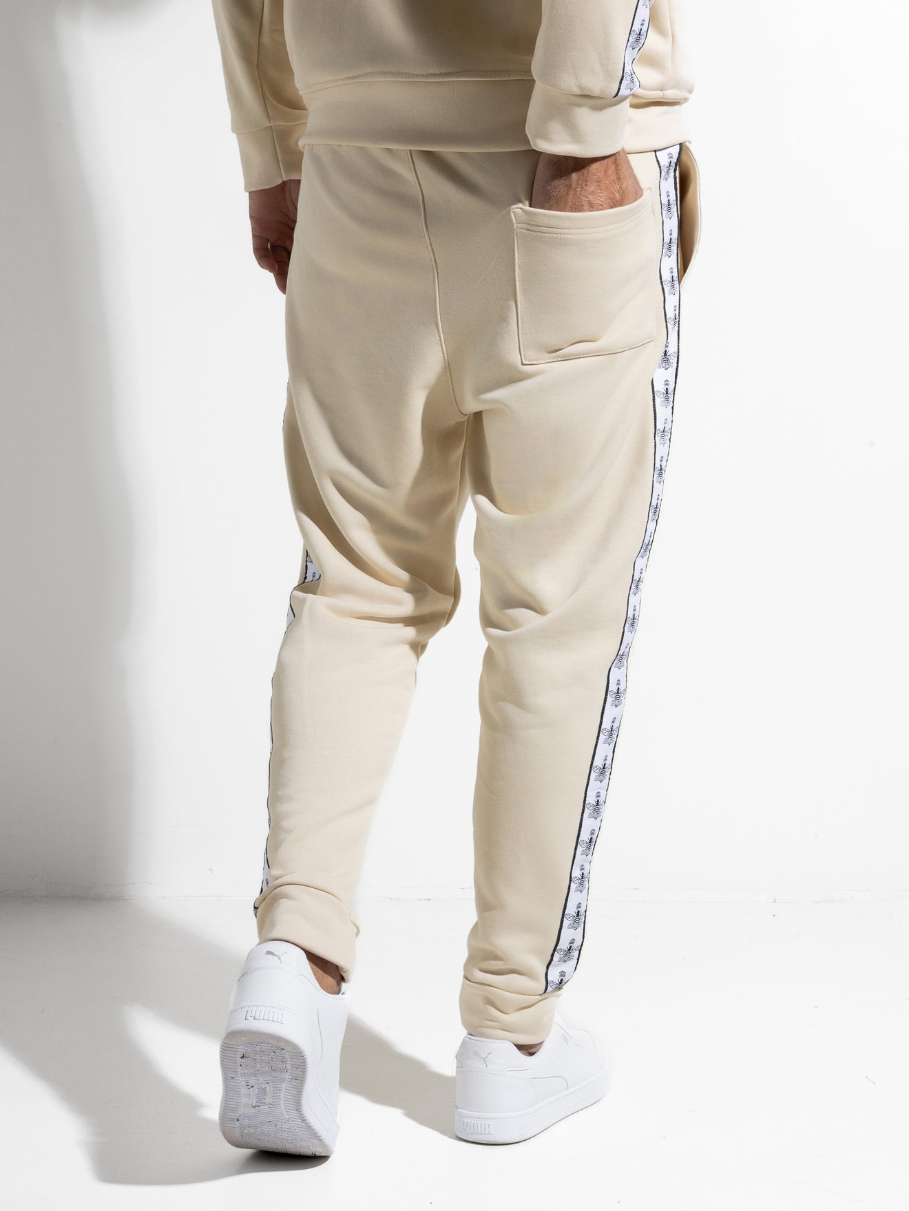 MagicBee Tape Pants - Beige