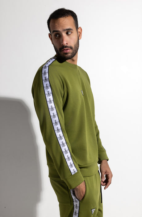 MagicBee Tape Sweatshirt - Khaki