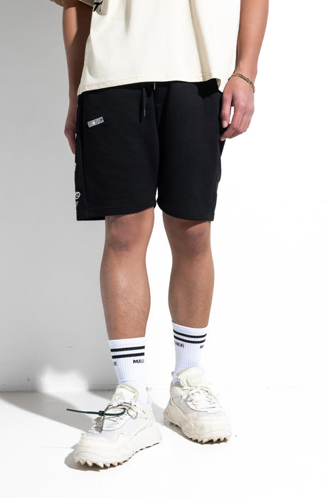 MagicBee Side Logo Shorts - Black