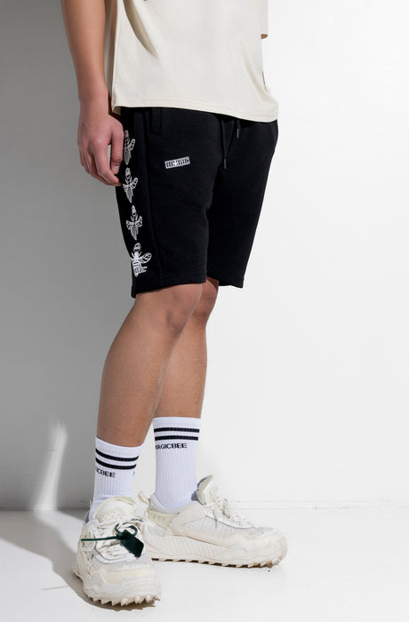 MagicBee Side Logo Shorts - Black