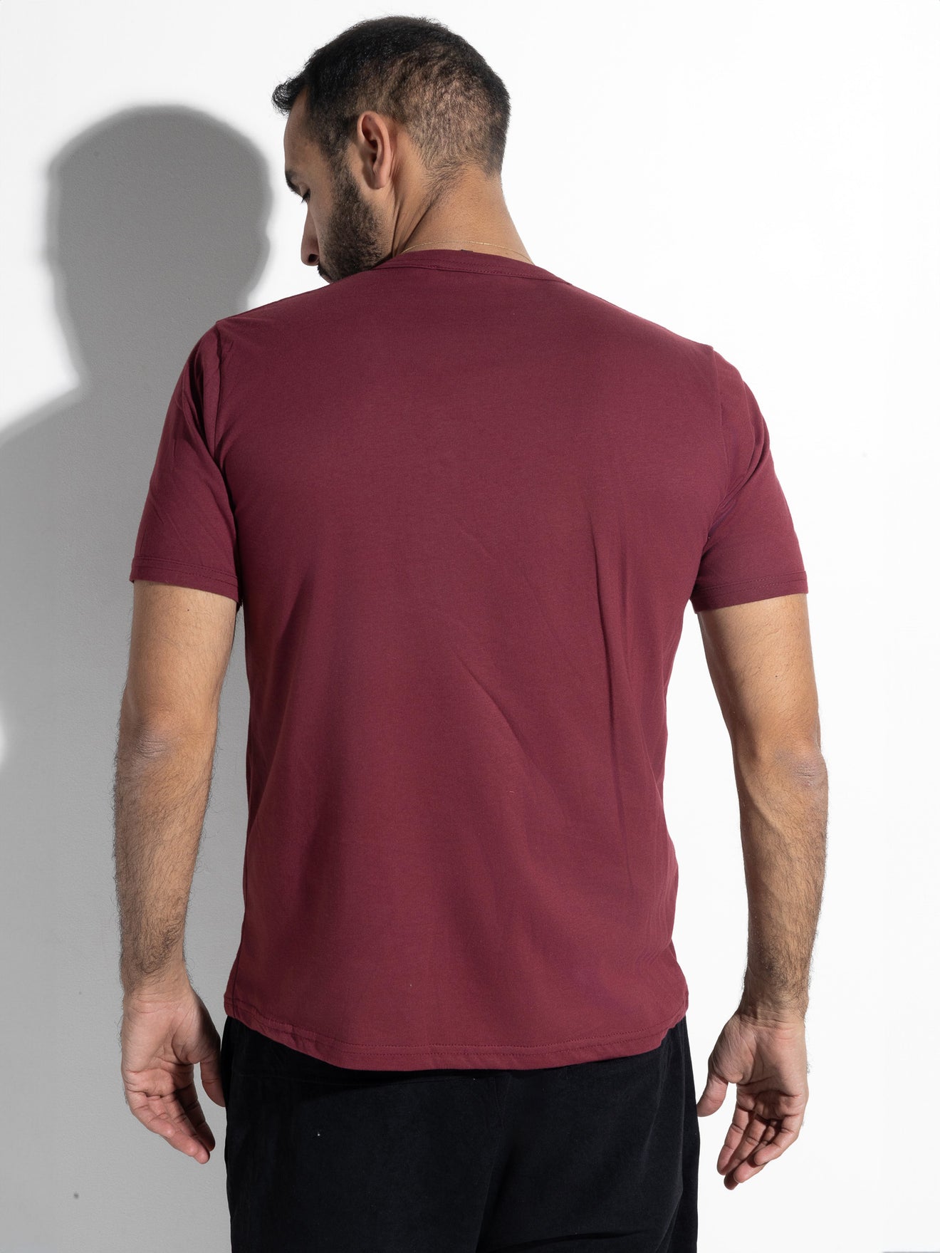 MagicBee Matt Logo Tee - Burgundy