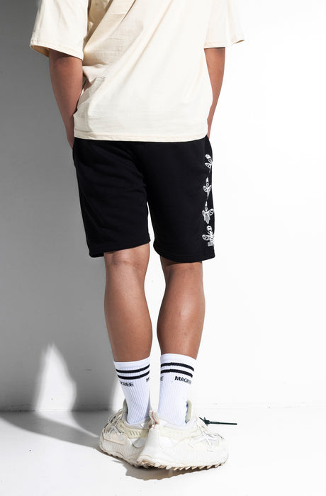 MagicBee Side Logo Shorts - Black