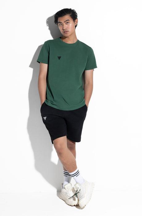 MagicBee Back Cutted Logo Tee - Green