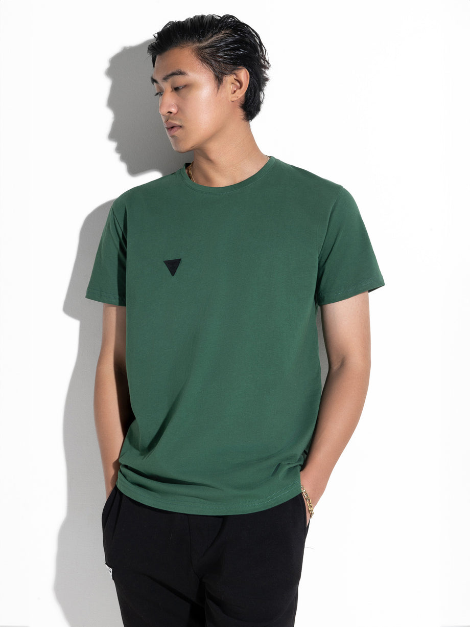 MagicBee Back Cutted Logo Tee - Green