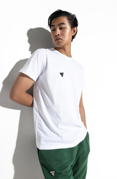 MagicBee Back Cutted Logo Tee - White