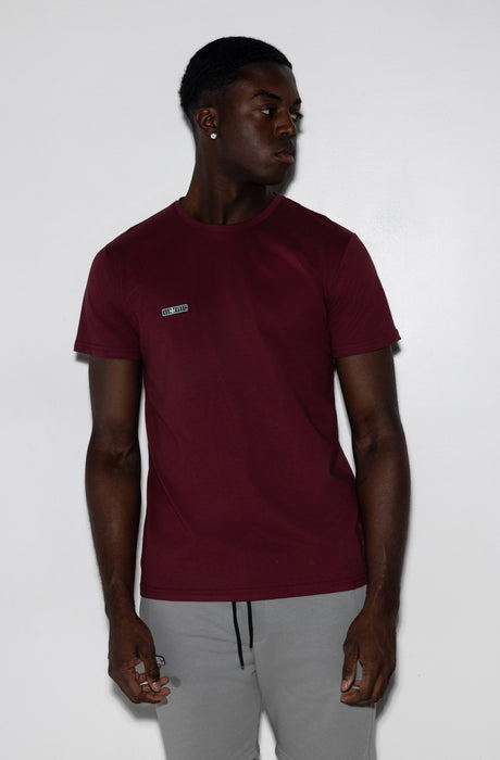 MagicBee Unisex Reflective Killed Teddy Tee - Burgundy (Special Edition)