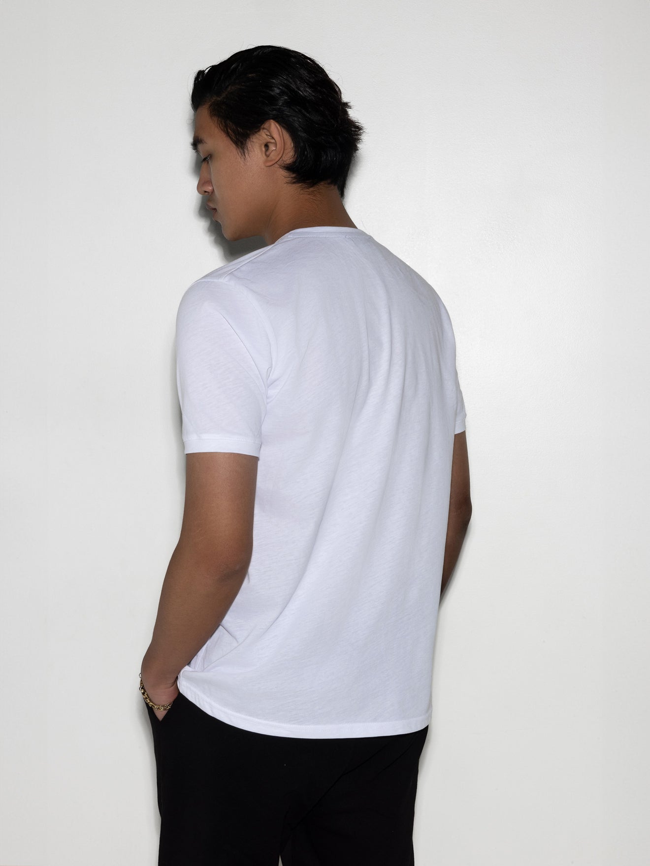 MagicBee Reflective Detail Logo Tee - White (Limited Edition)