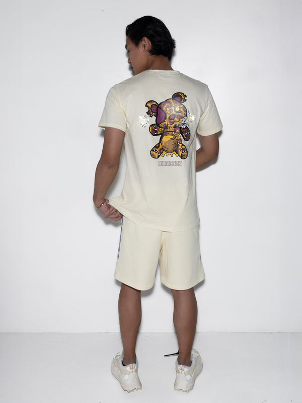 MagicBee Reflective Killed Teddy Tee - Light Yellow (Special Edition)