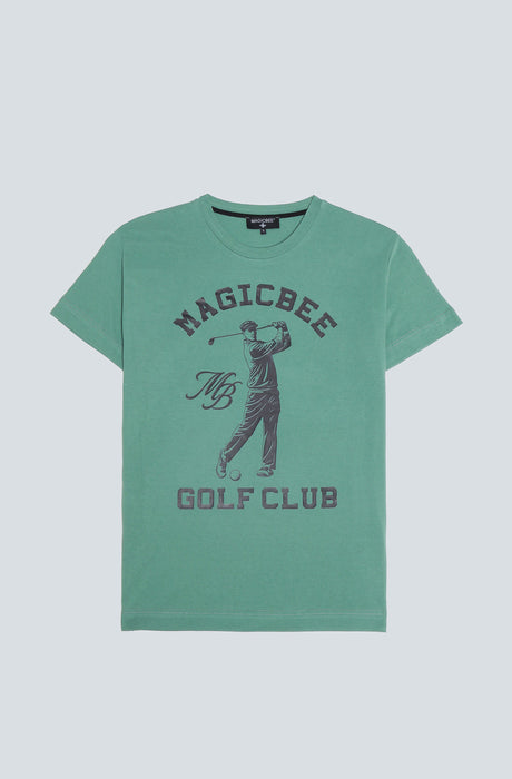 MagicBee Golf Logo Tee - Light Green