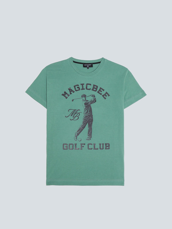 MagicBee Golf Logo Tee - Light Green