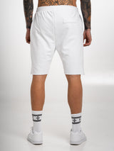 MagicBee Glossy Logo Shorts - White