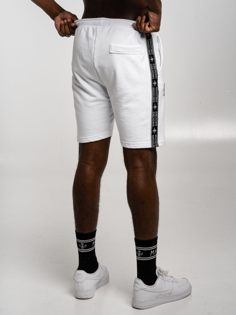 MagicBee Double Tape Shorts - White